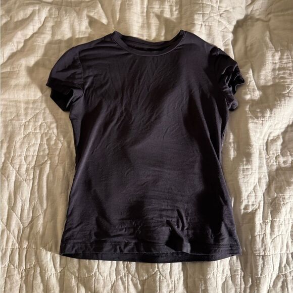 Abardsion Women's Casual Basic Going Out Crop Tops Slim Fit Short Sleeve Crew S - Picture 1 of 13